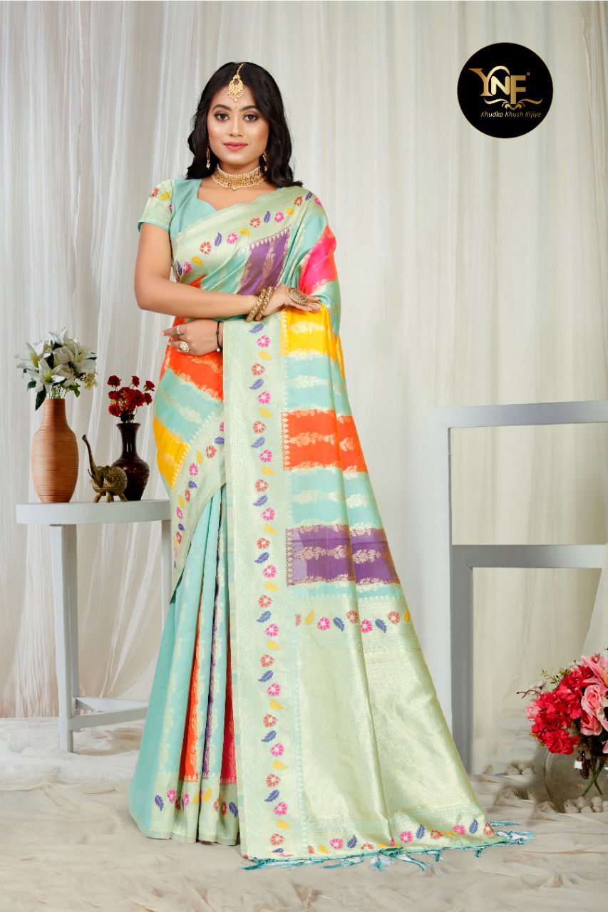 Ynf Aadikara Fancy Ethnic Wear Art Silk Designer Saree Collection